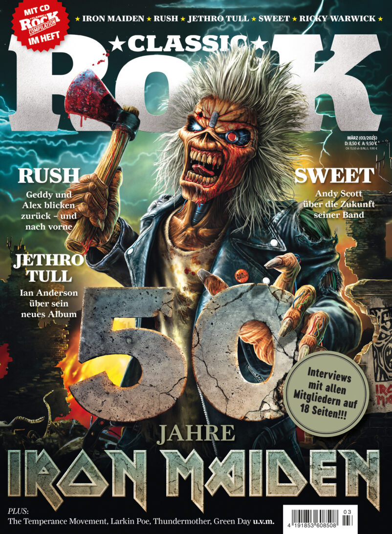 CLASSIC ROCK Nr. 137: Iron Maiden (März 2025) inkl. CD